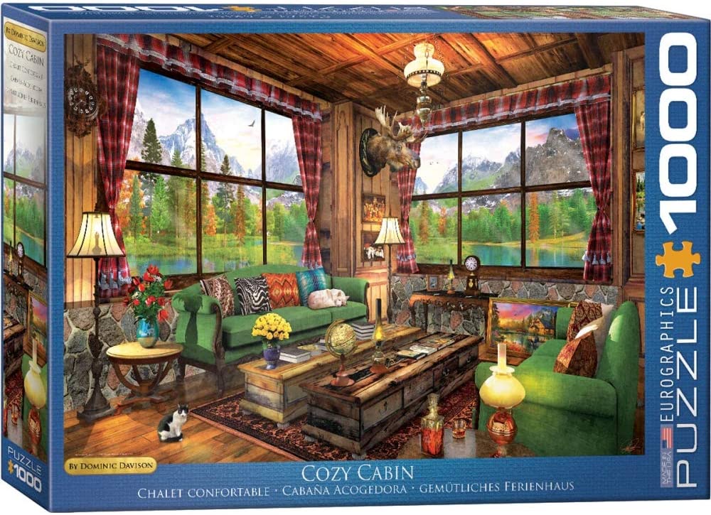Eurographics Puzzle Mittelmeerhafen Von Dominic Davison 1000 teile for sale online 