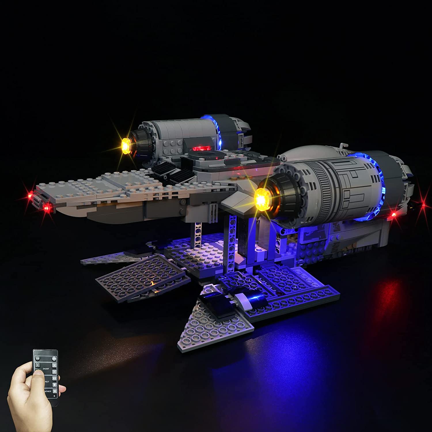 LED LIGHT KIT FOR LEGO 75292 THE RAZOR CREST STAR WARS BUILDING BRICKS KIT 