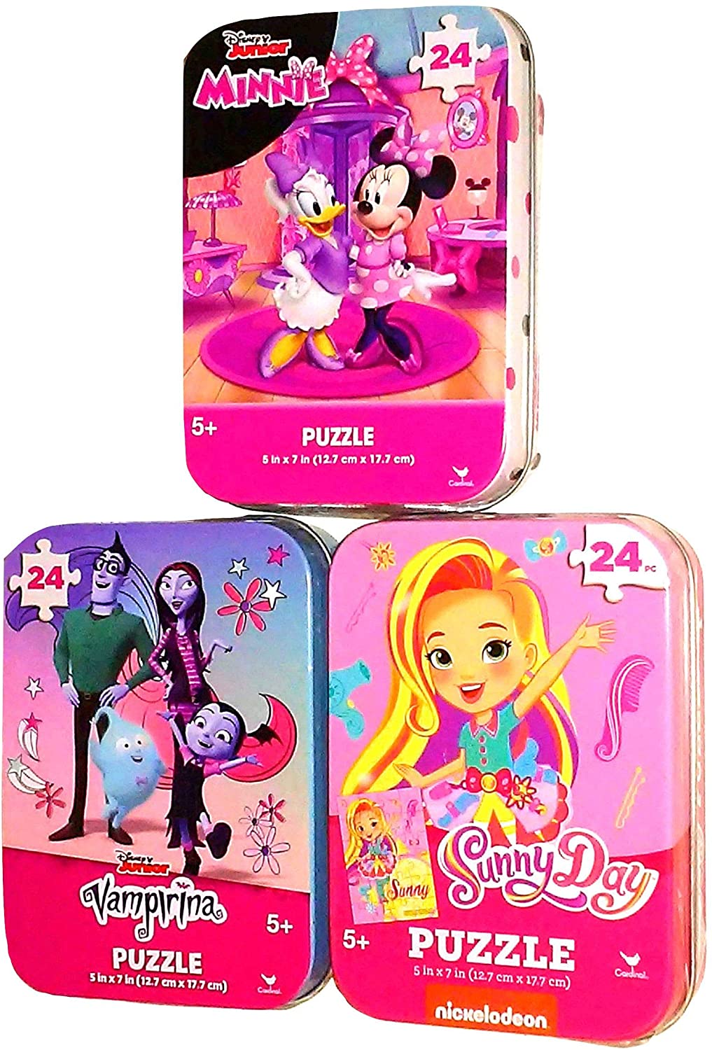 Childrens 24 Piece Disney Junior Jigsaw Puzzle Minnie Mouse & Daisy Duck 05248A 