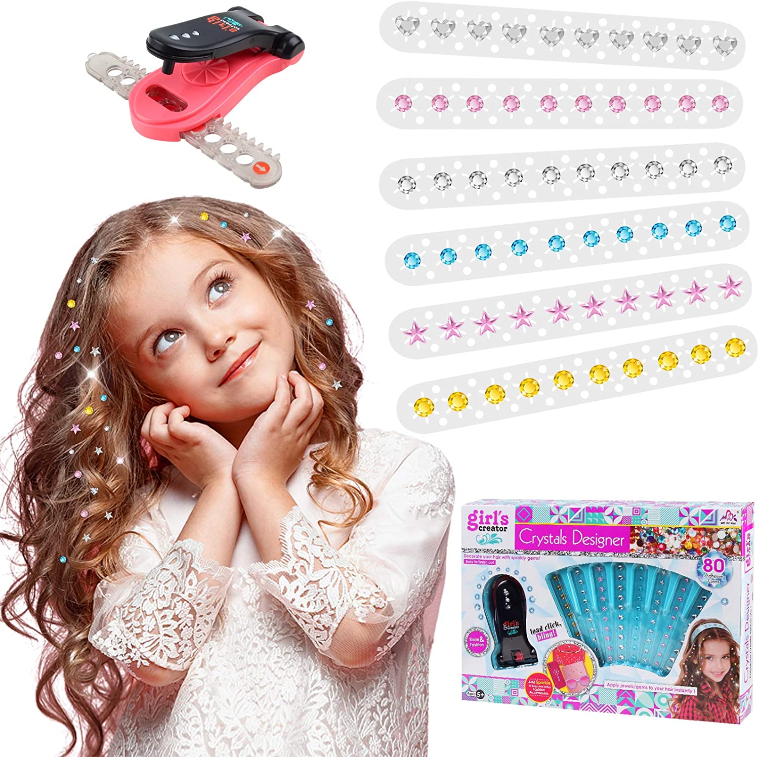 Hair Bedazzler Set Hair Gems With Glam Styling Tool Kids's Decorative Sticky Hair Blingbling Tool Play House Hair Accessories Beads Toys AliExpress | Diy Glam Styling Tool And 80 Piece Gems Big Hair Bedazzler Set Hair Gems With Glam Styling Tool Kids's Decorative Sticky Hair Blingbling Tool Play House Hair Accessories Beads Toys AliExpress | Diy Glam Styling Tool And 80 Piece Gems Big