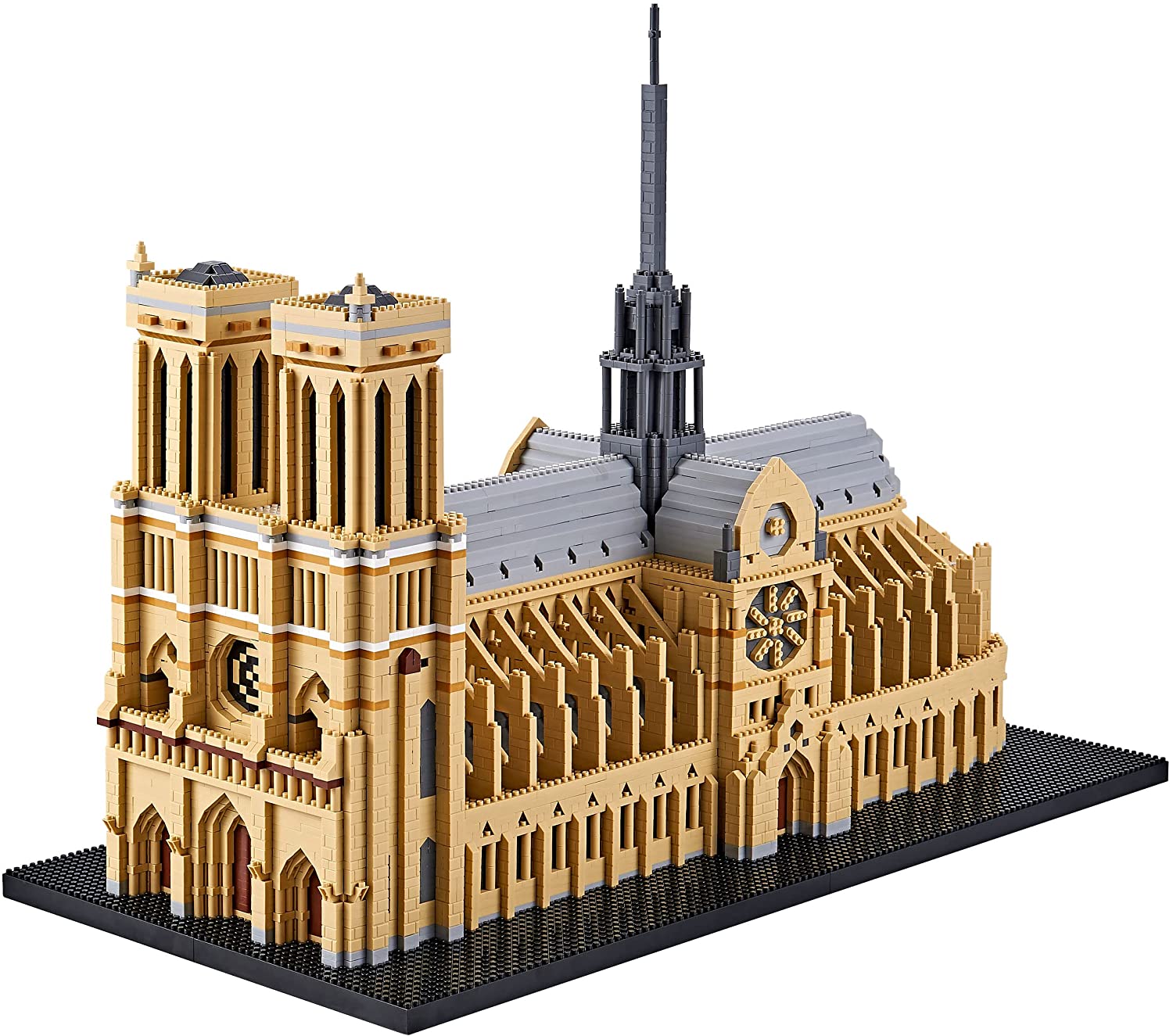 NEW Nanoblock Micro Size France NOTRE DAME Cathedral 400pcs Building Kit 
