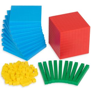 Pack of 121 Child Gifts Base Ten Manipulative Skills Learning Aids Starter 