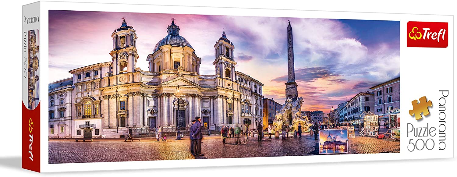 Trefl 500 Piece Panorama Adult Large Italy Tourist Attractions Jigsaw Puzzle NEW 