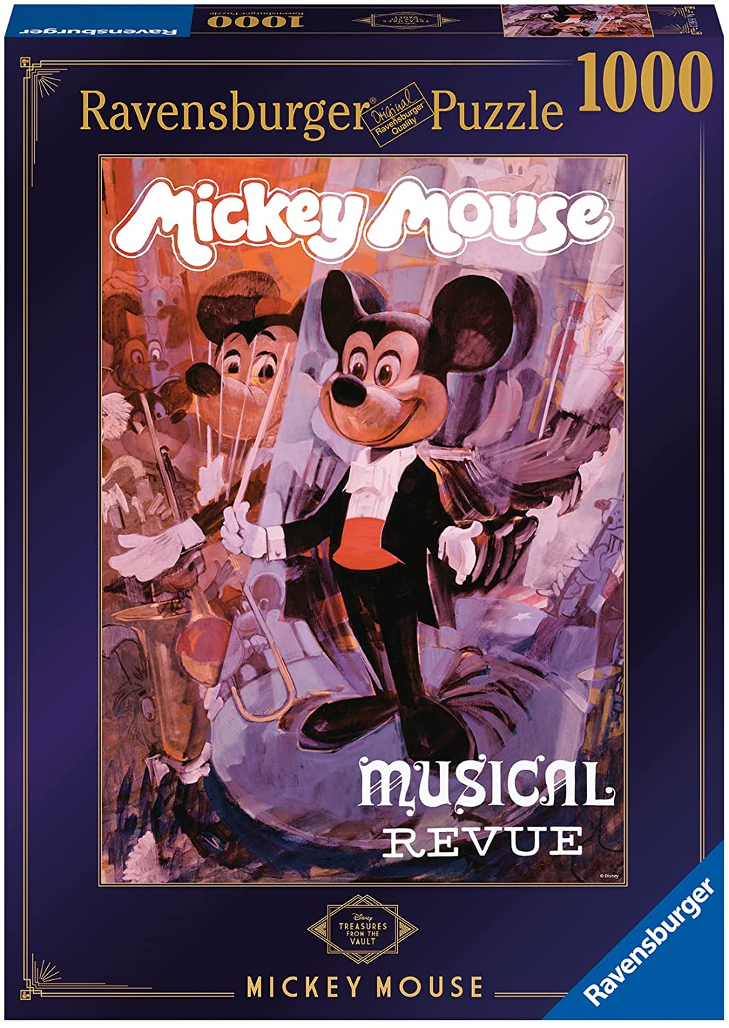 Ravensburger Puzzle Minnie and Mickey Treasures from the Vault 1000 pieces 