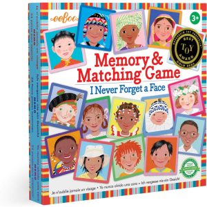 eeBoo Pre-School Number Memory Game Classic Simple Matching Game 