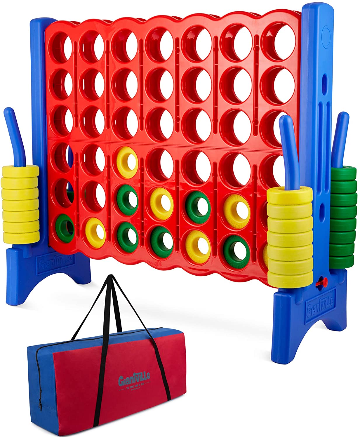 Giant Connect 4 in a Row  Game Carry and Storage Bag 