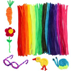 Woodland Colours Pipe Cleaners Value Pack (Pack of 150) Craft Supplies