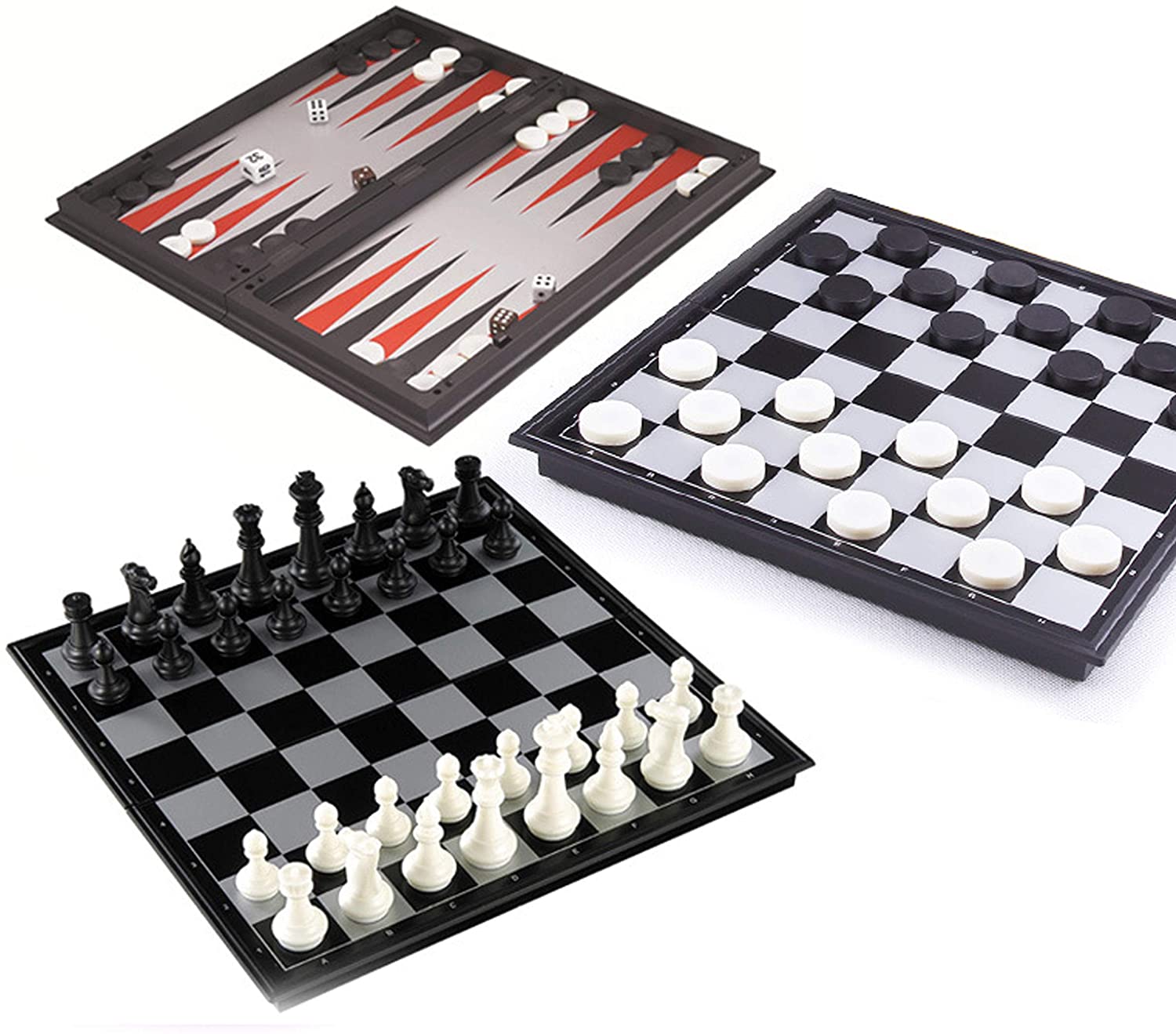 Magnetic Travel Chess Set Folding Board Educational Toy 