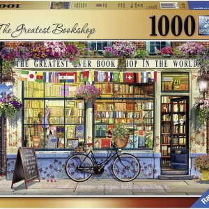 NEW - 15337 1000 Piece Ravensburger The Greatest Book Shop Jigsaw Puzzle 
