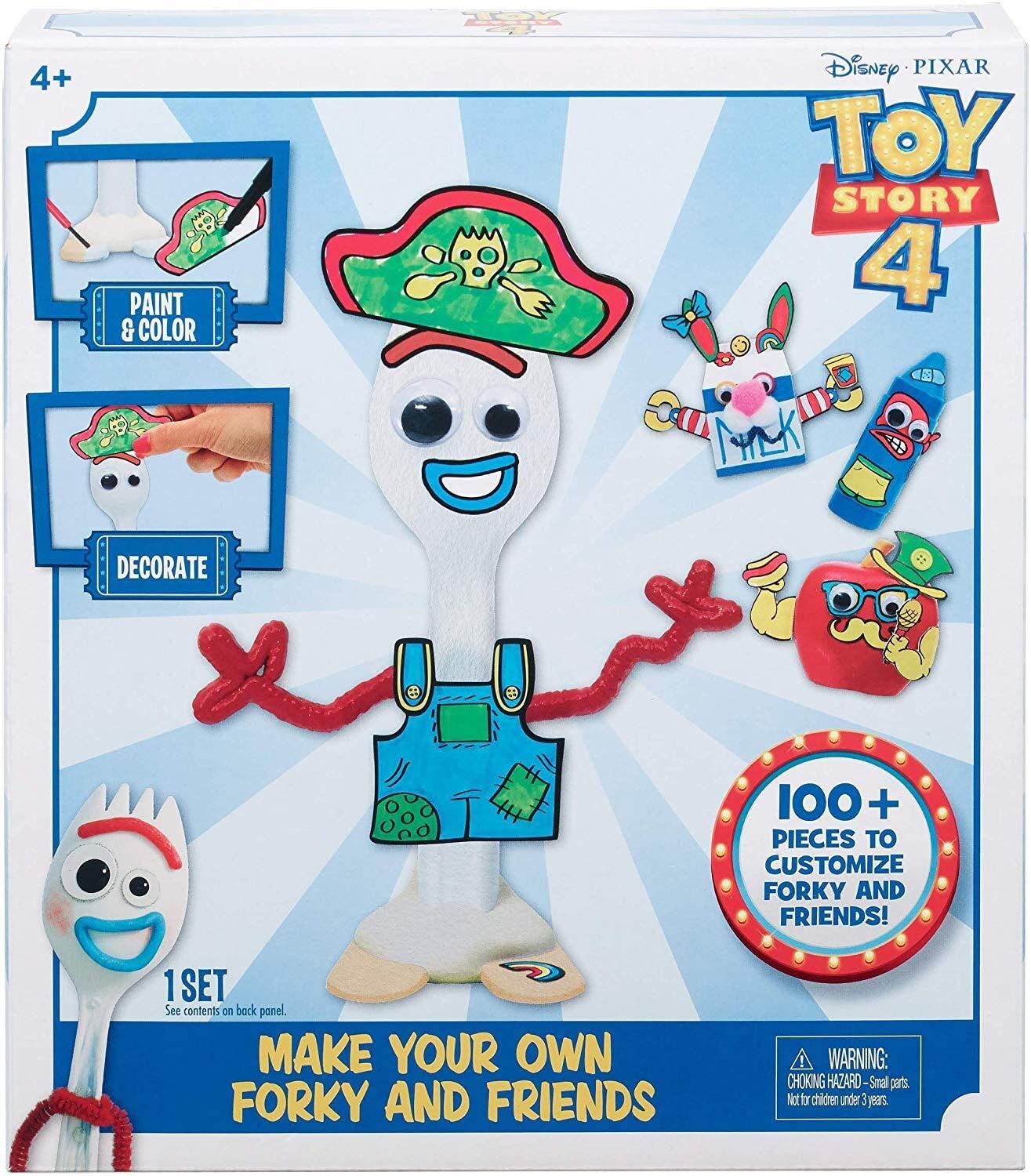 U20Bdisney/Pixar Toy Story 20 Make Your Own Forky And Friends, Creative Art  Toy Activity, Gift For 20 To 20 Year Olds