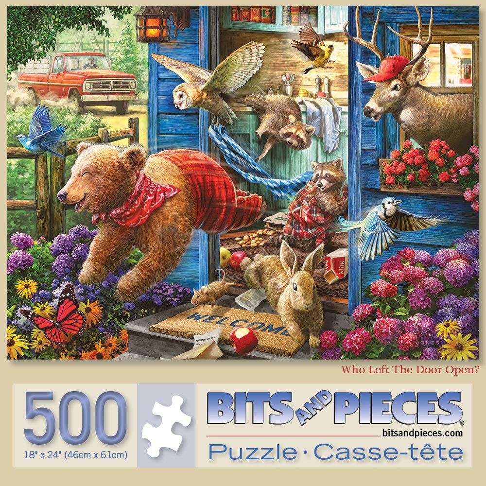 Bits and Pieces Gladstone Toy Shoppe 500 Piece Puzzle Holiday 18" X 24" for sale online 