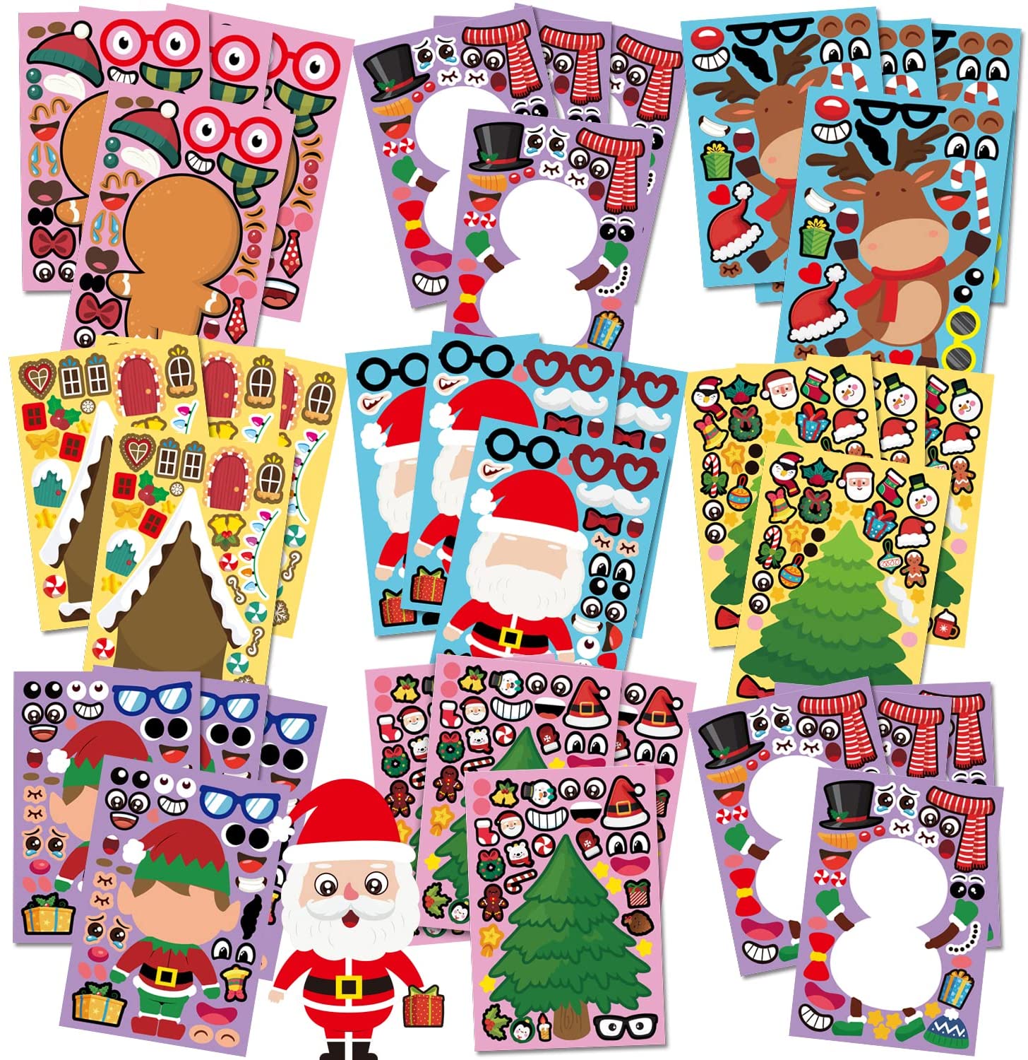 Children's Book of Stickers Over 1500 stickers Christmas 