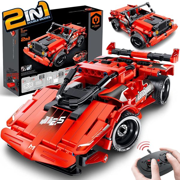 Details about   2-in-1 Remote Control Car Building SetSTEM Learning Kits for Boys and Girl... 