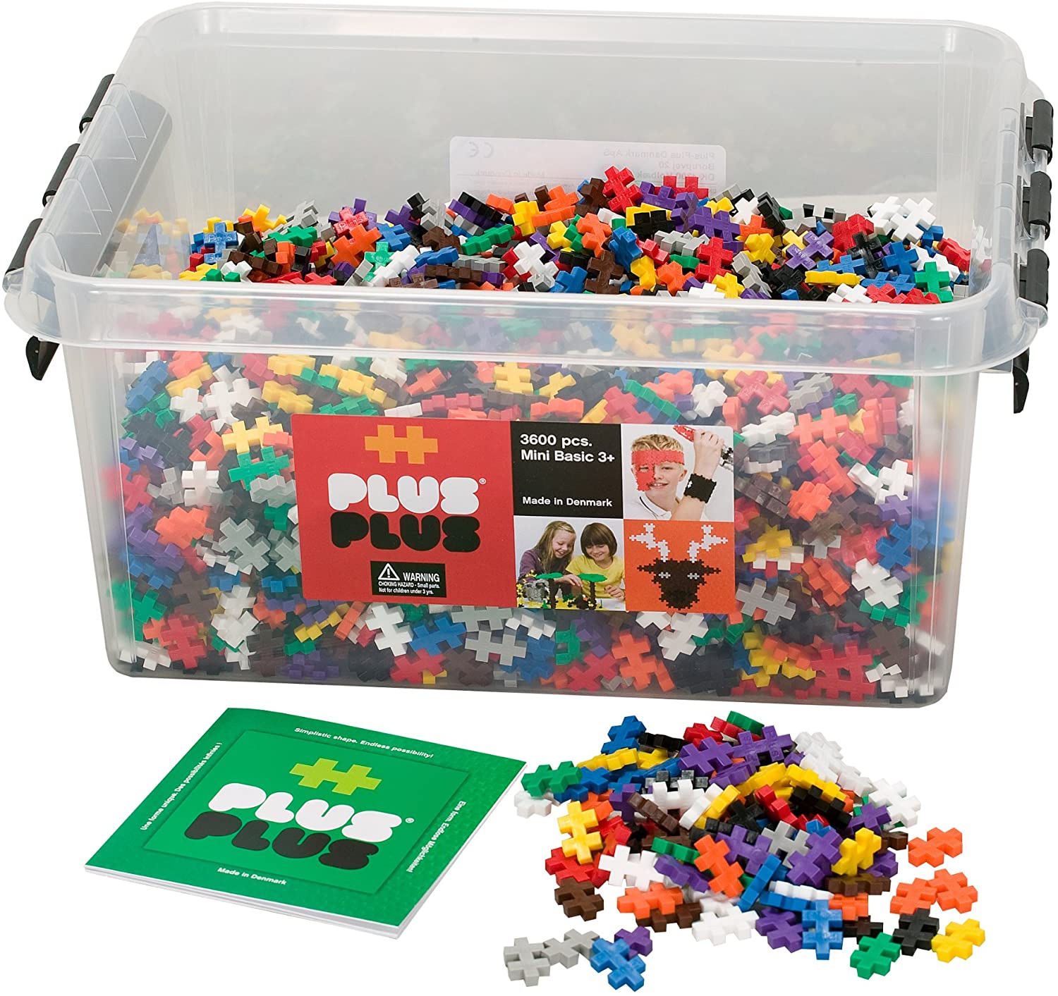 Plus- Plus Tube- Basic Mix - Franklin's Toys