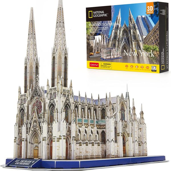 Cubic Fun 3D Puzzle National Geographic Saint Paul's Cathedral London England 