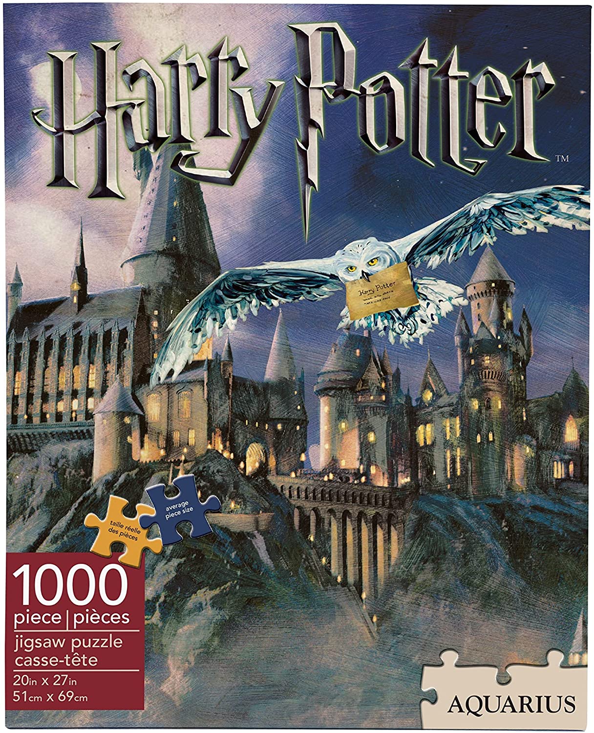Hogwarts Jigsaw 1000Pc Castle Puzzle Harry Poter Adult Kid Educational Toy Game 