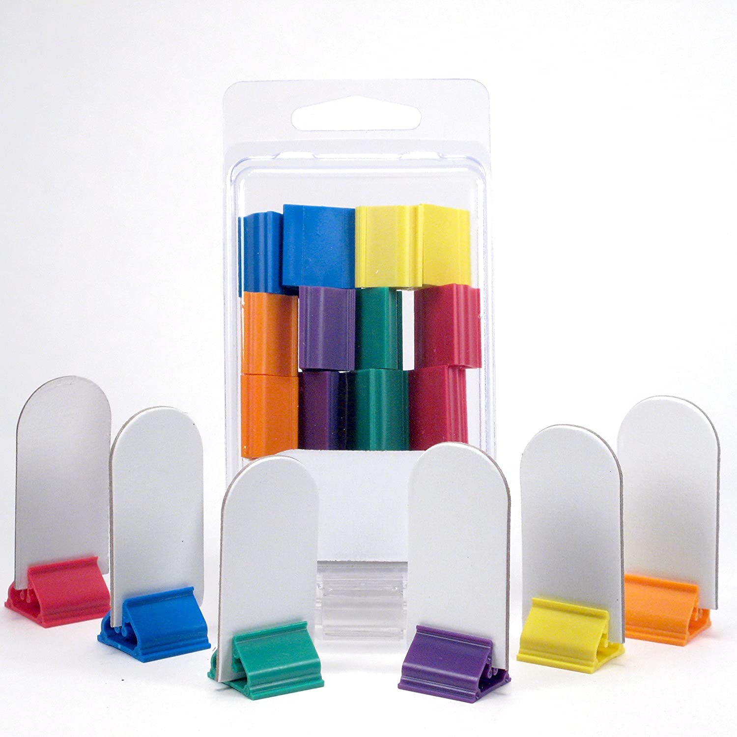 12 Pieces Game Card Stands Multi-Color With 12 Pieces Blank Board Game Board Mar 