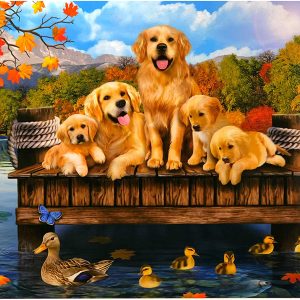 Page Publications Collection Paws Party in The Park Jigsaw Puzzles 1000 Pieces 