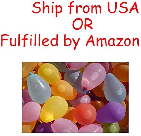 555 Balloons15 Bunches Water Balloons Multicolor Fill Self Sealing Water Balloons Color Quick Fill in 60 Seconds for Splash Fun Kids and Adults Water Balloons Refill Kits 
