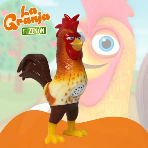 Official The Zenon Farm Cock Bartolito Plush with Sound in Spanish UK Stock 