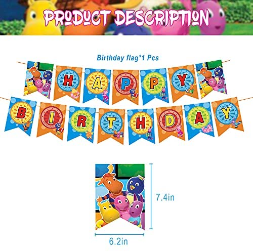 New The Backyardigans Party Pack Table Cover Banner + 