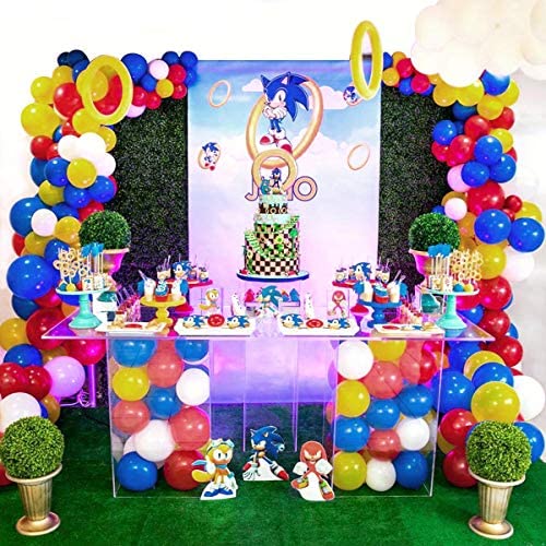 Sonic Birthday Party Supplies 149pcs Party Decorations – D'Best Toys