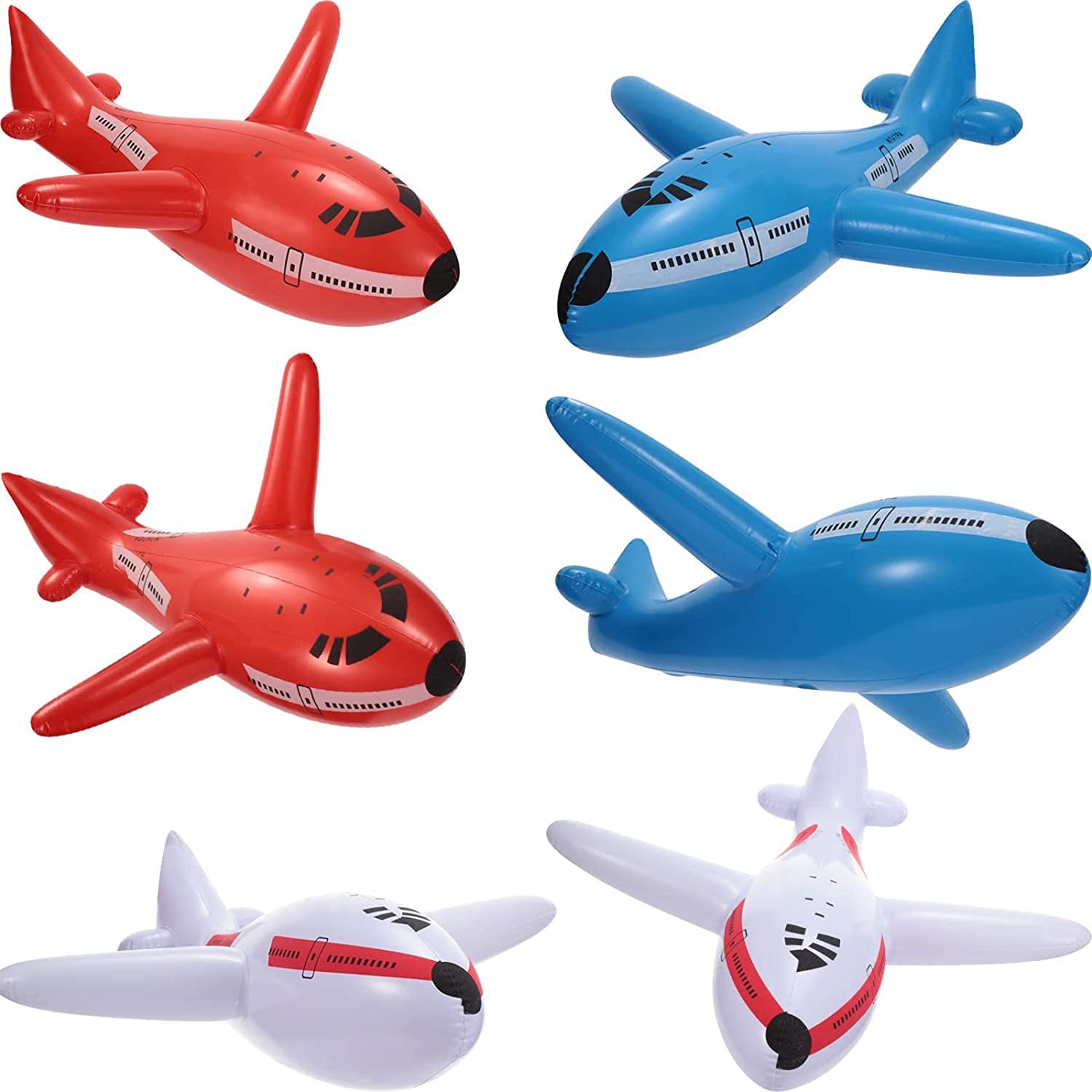 48*45cm Inflatable Aeroplane Airplane Child Children Toy Party Decor 