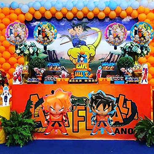 70.8 x 42.5 Inch Dragon Ball Party Supplies Dragon Ball Party Tablecloth 