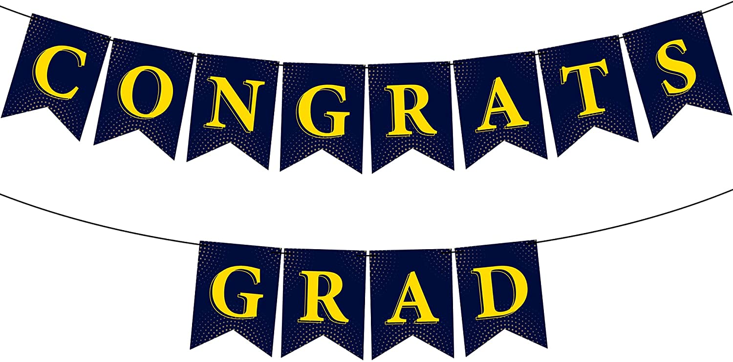 Details about   Graduation Banner Party Decorations Supplies 2021 Extra Large 74.8” x 47” 