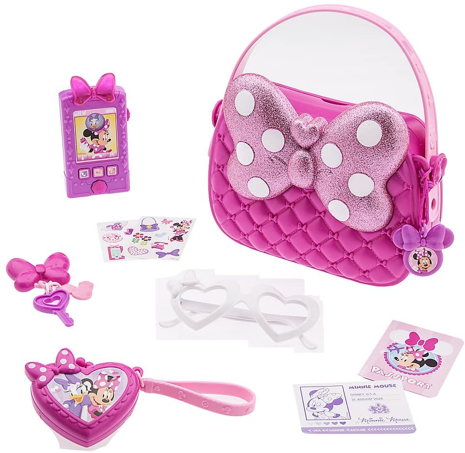 Disney Junior Minnie Mouse Bowfabulous Bag Set Toy Purse and Phone-Fast  Shipping | eBay