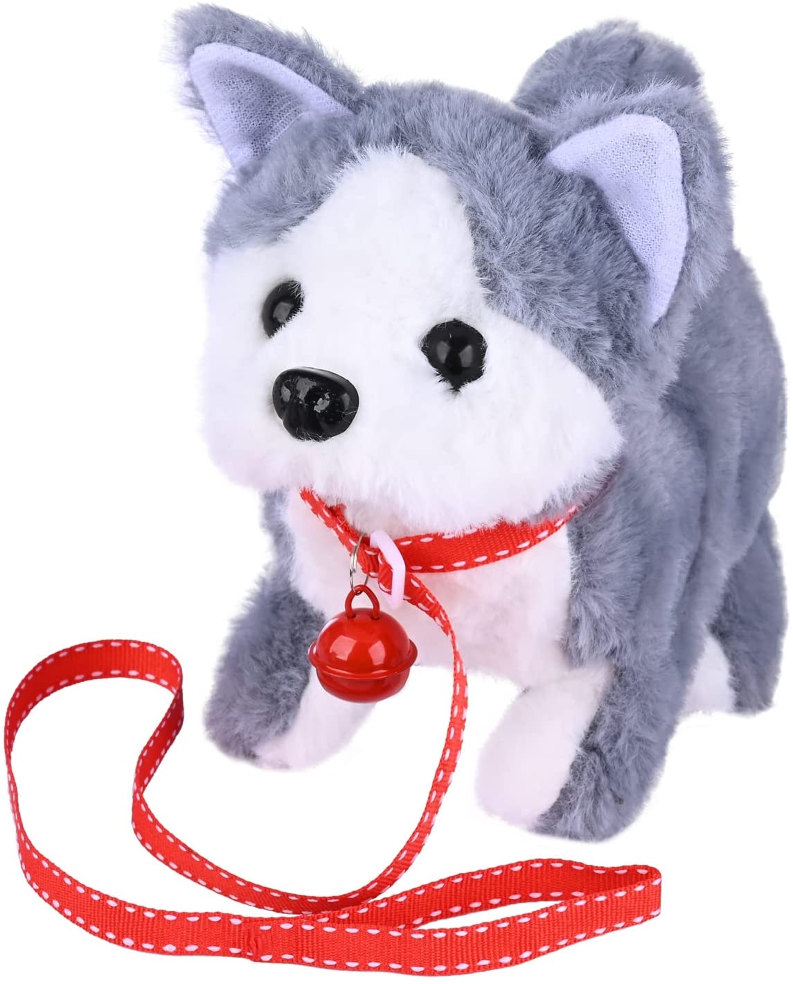 Electric Plush Pet Dog Walking & Barking Puppy for Kids Early Educational Toy 