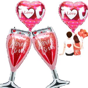 New Heart Balloons I Love You Balloons for Party Weddings Valentine Decor 