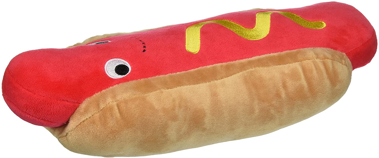 Hot dog plush toy cheap