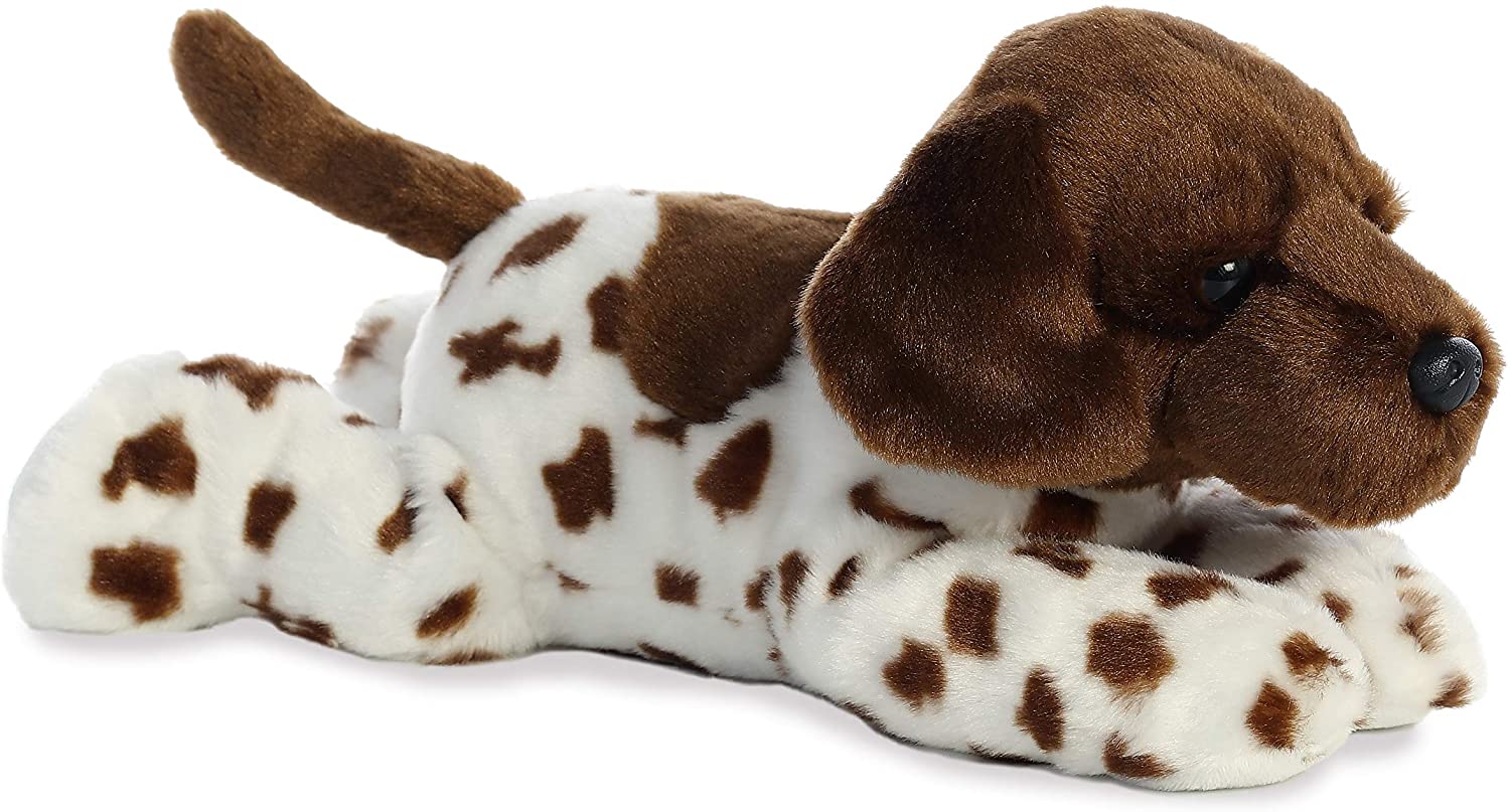 12" Border Collie Puppy Dog Aurora Plush Flopsie Stuffed Animal Toy 31566 for sale online 