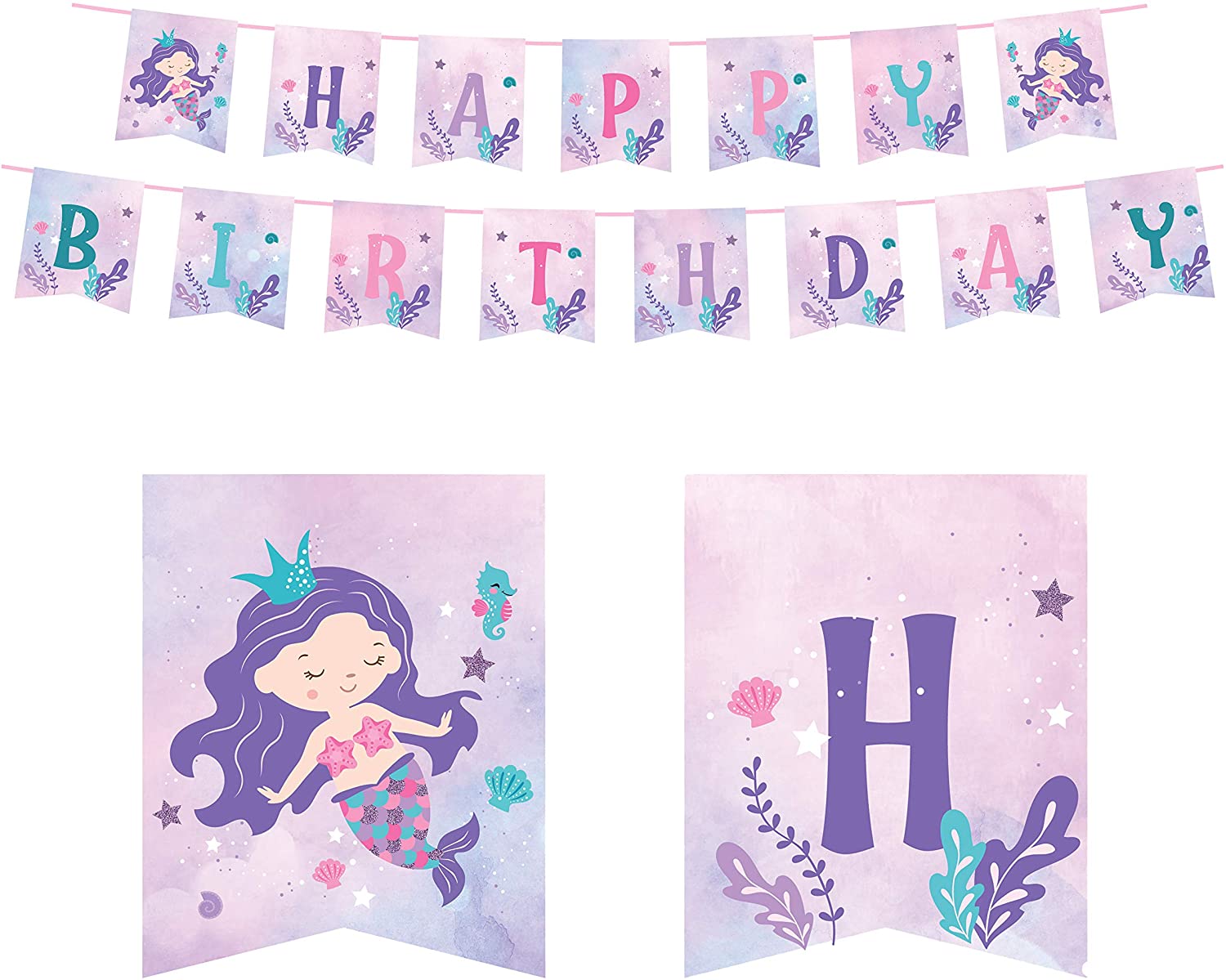 mermaid-birthday-banner-mermaid-happy-birthday-banner-sign-pre-assembled-mermaid-birthday-decorations-for-kids-pre-strung-adjustable-homefurniturelife-online-store for Free Printable Little Mermaid Birthday Banner Mermaid Birthday Banner, Mermaid Happy Birthday Banner Sign Pre-Assembled, Mermaid Birthday Decorations For Kids Pre-Strung Adjustable – Homefurniturelife Online Store for Free Printable Little Mermaid Birthday Banner