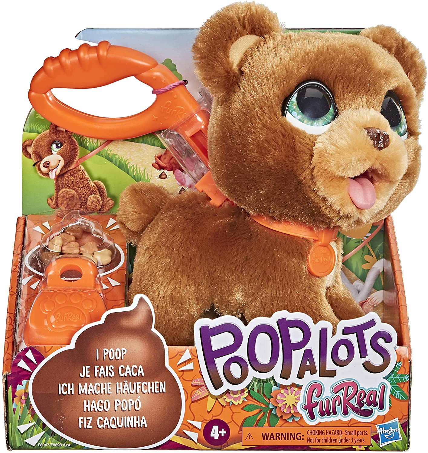 Wags Interactive Pet Connectible Leash System Gift Toy FurReal Poopalots Lil 