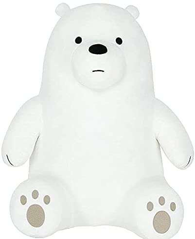 Ice bear plush top toy