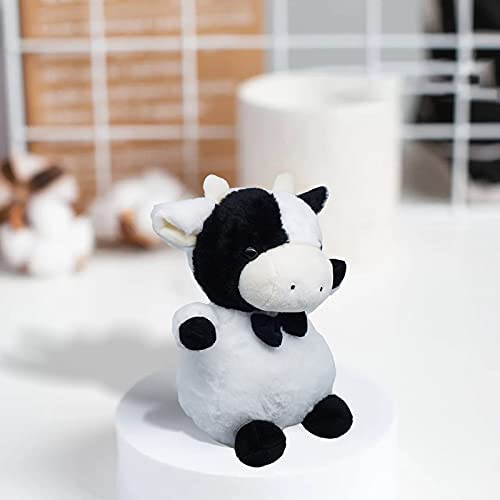 Gentleman Cow Stuffed Animals-Kawaii Cute Stuffed Cow Plush with  Bowknot-Fluffy Plush Toys-Comfortable for Birthday Gift 9 Inches –  Homefurniturelife Online Store