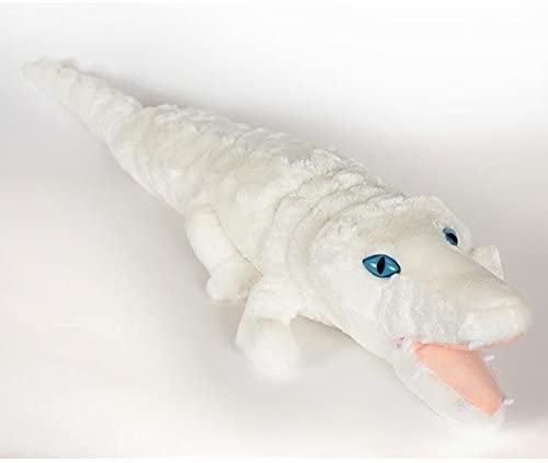 Albino alligator deals stuffed animal