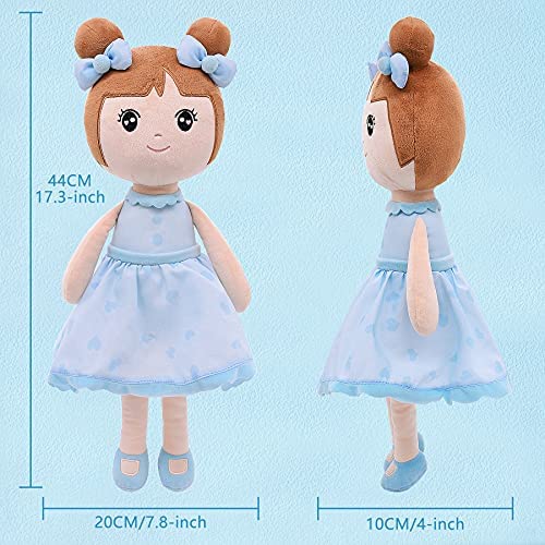 Conzy Baby Dolls Gifts for Girls 17 inch Plush Stuffed Doll Toy 