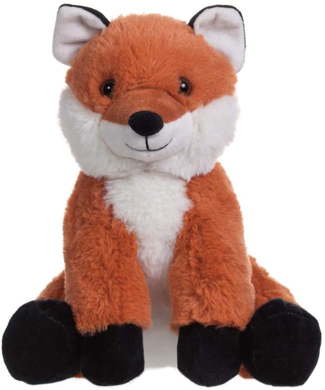 Apricot Lamb Toys Plush Fox Stuffed Animal Soft Cuddly Perfect for Girls Boys Yellow Fox , 9 Inches 