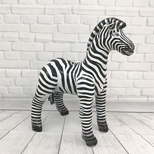 Jet Creations Safari Inflatable Plush Stuffed Animal 5 Pack Giraffe Zebra Elepha 