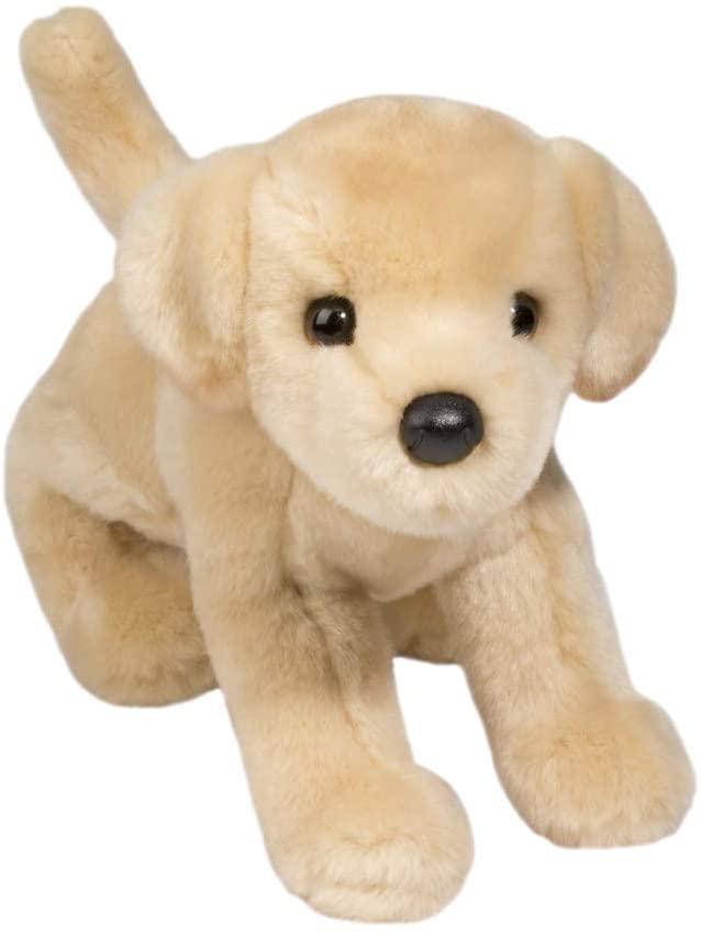 yellow lab plush dog