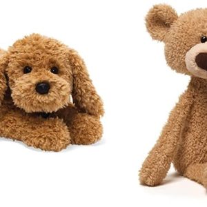 GUND Muttsy Dog Stuffed Animal Plush Beige 14" 4030272 for sale online 