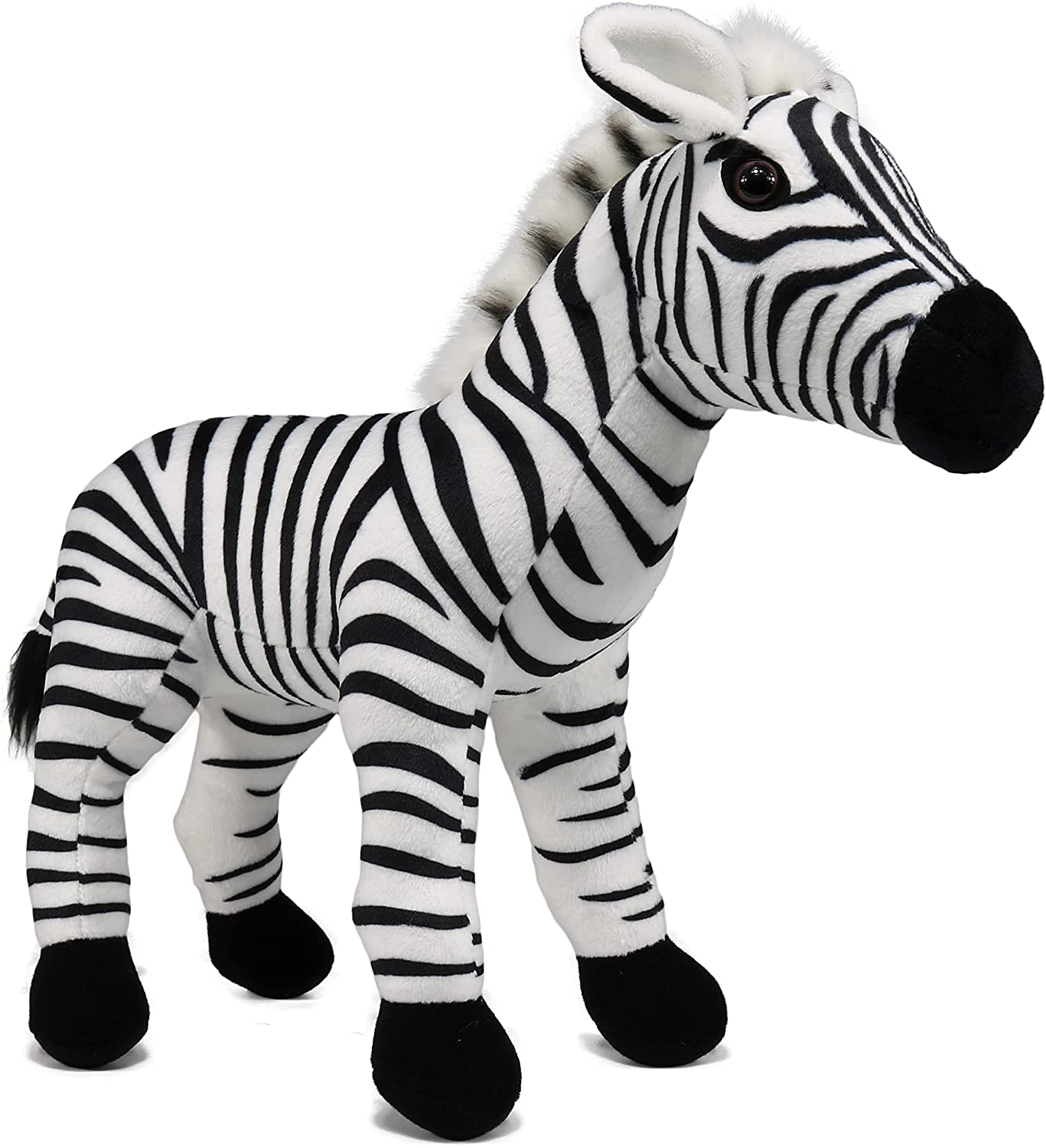 Zebra Stuffed Animal,Lifelike Plush Toy,11 Inches – Homefurniturelife  Online Store