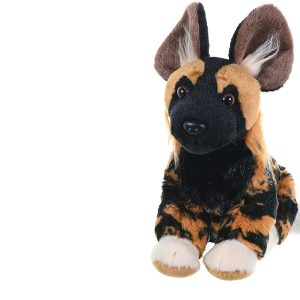 Painted dog stuffed animal deals
