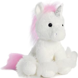Aurora World Stuffed Animals Teddy Bears Dreaming of You Unicorn Plush Pink 