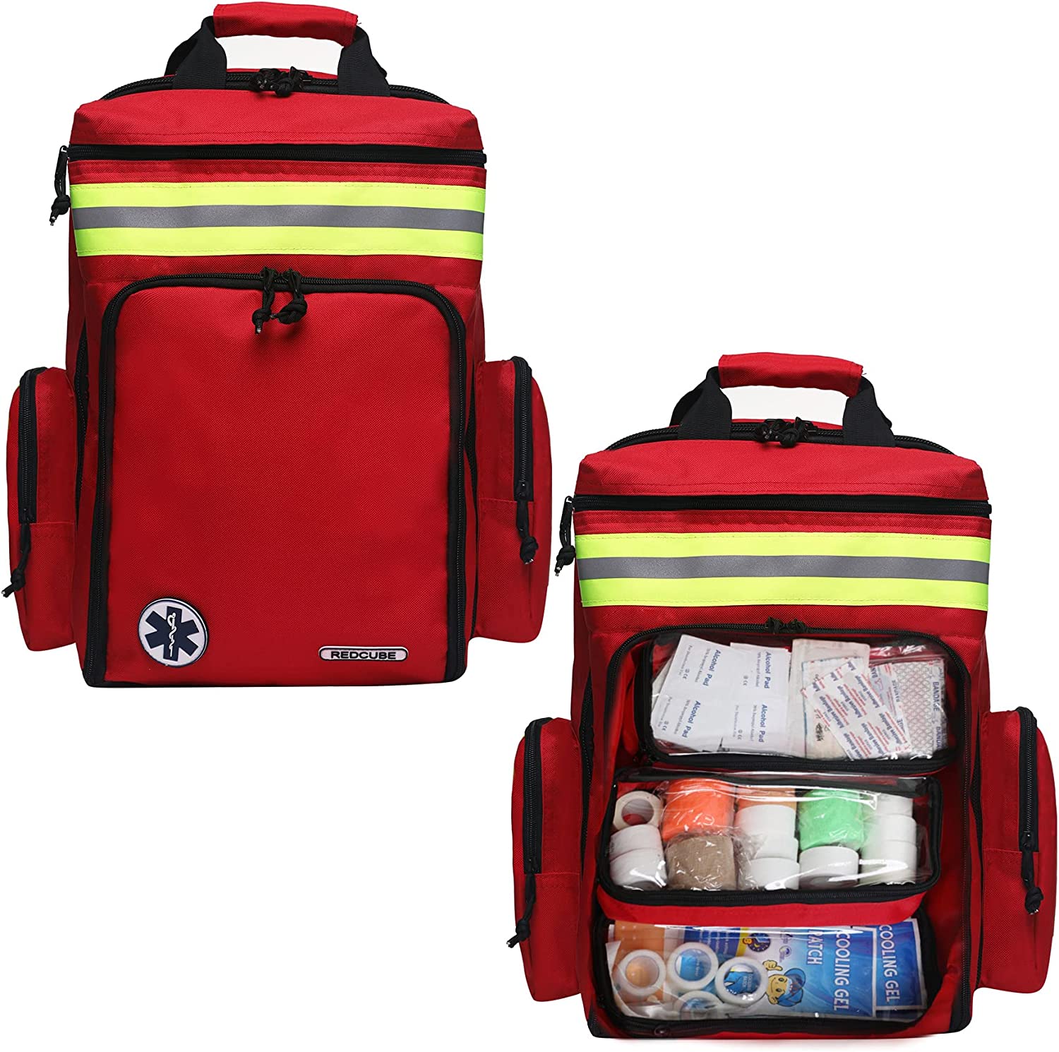 First Aid Backpack,Emergency Medical Backpack Empty, Survival