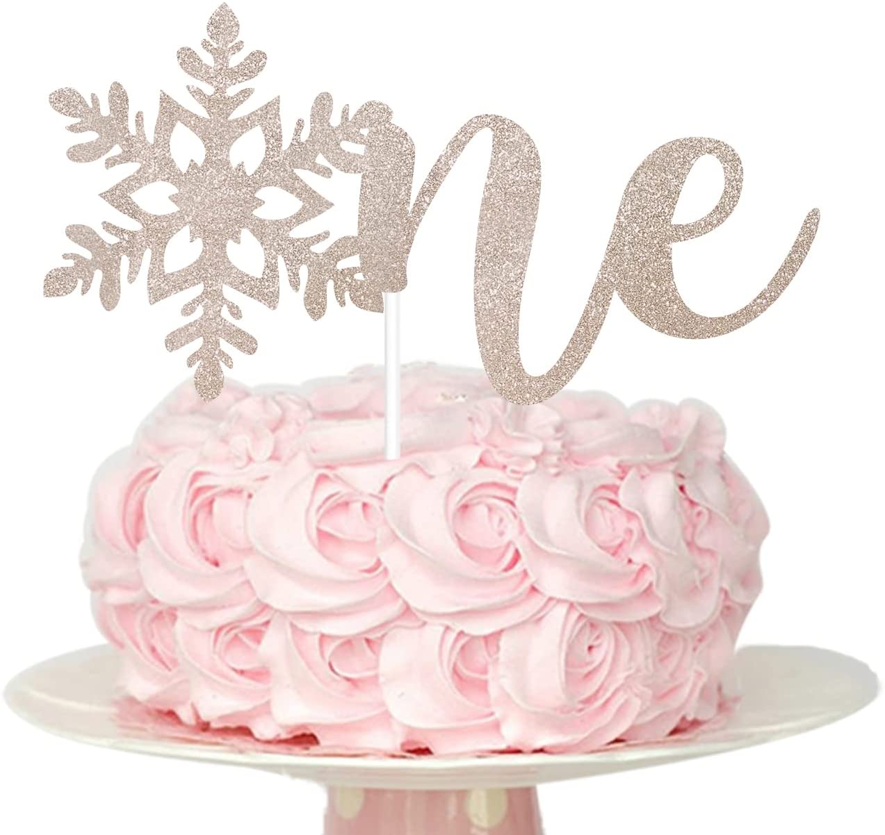 Glittery Snowflake One Cake Topper Winter Onederland Cake Topper Snowflake  Cake Decorations One Cake Topper 1st Birthday Snowflake Birthday  Decorations Onederland 1st Birthday Girl Decorations – Homefurniturelife  Online Store